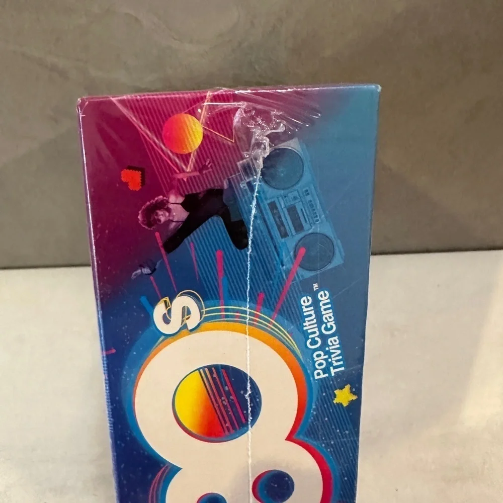 Like Totally 80's Pop Culture 1980s Trivia Card Game by Buffalo Games Brand New